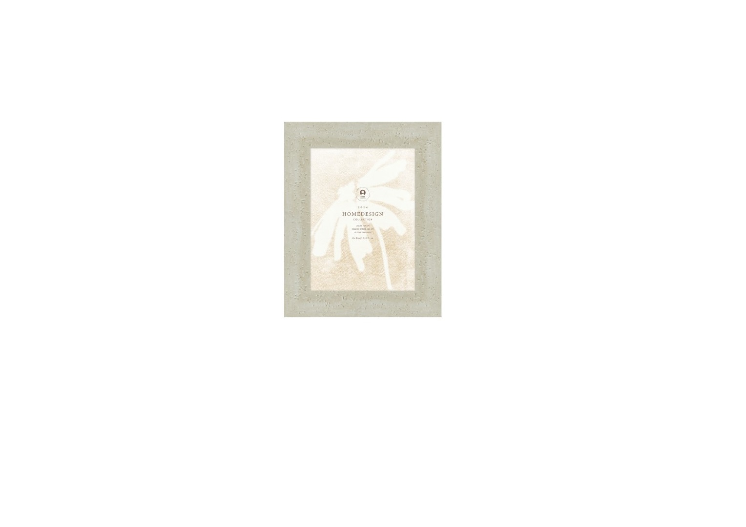 MARCO FOTO 15X20 PS CRISTAL 21X2X26CM BEIGE